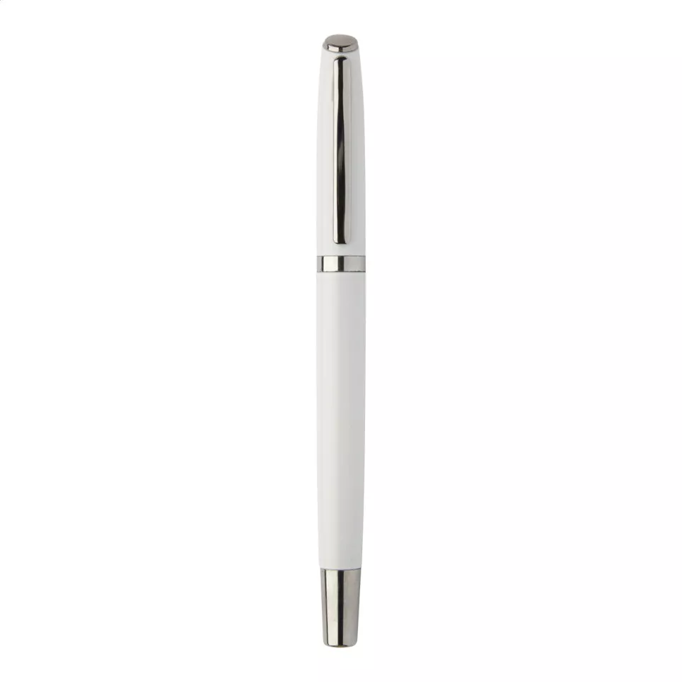 Redivi blanc  parure stylo métal 