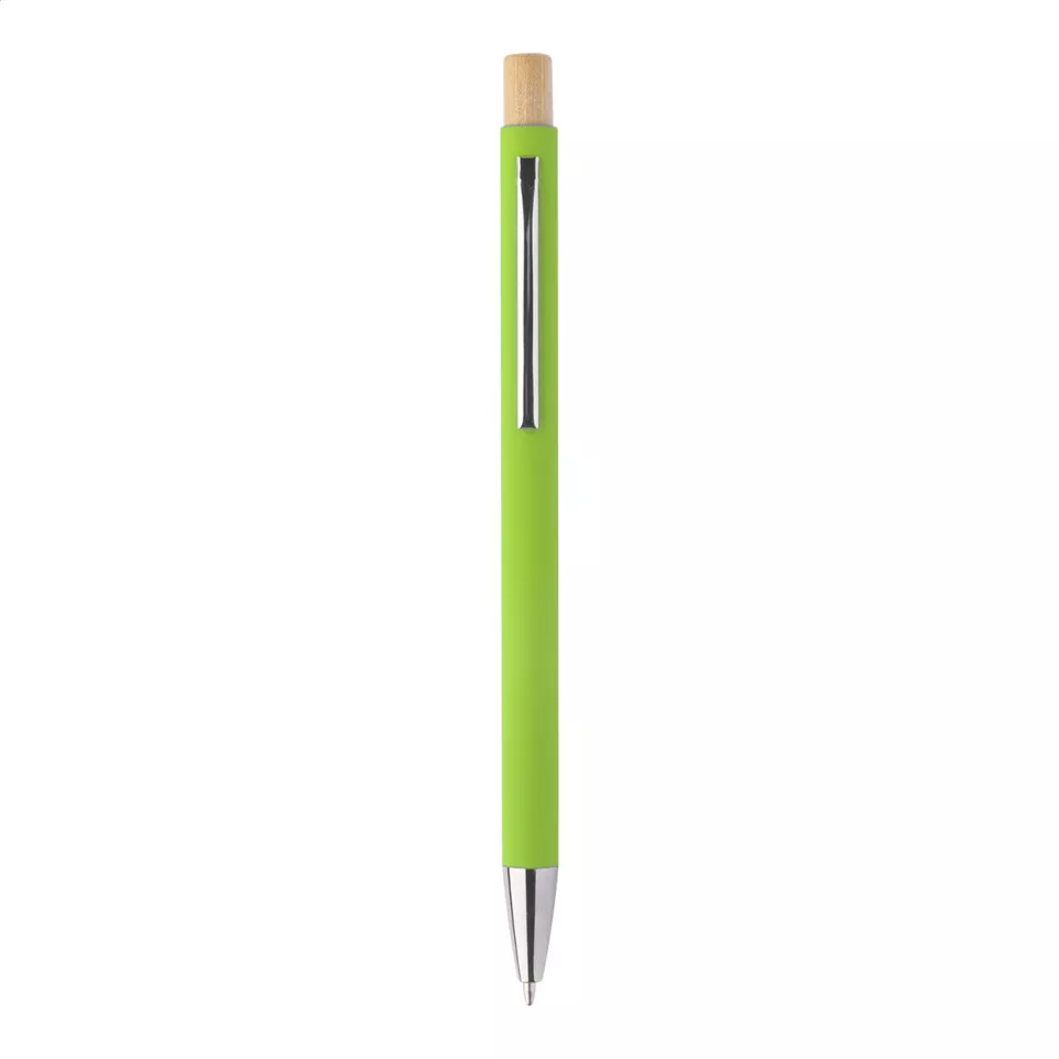 Iriboo lime groen  balpen 