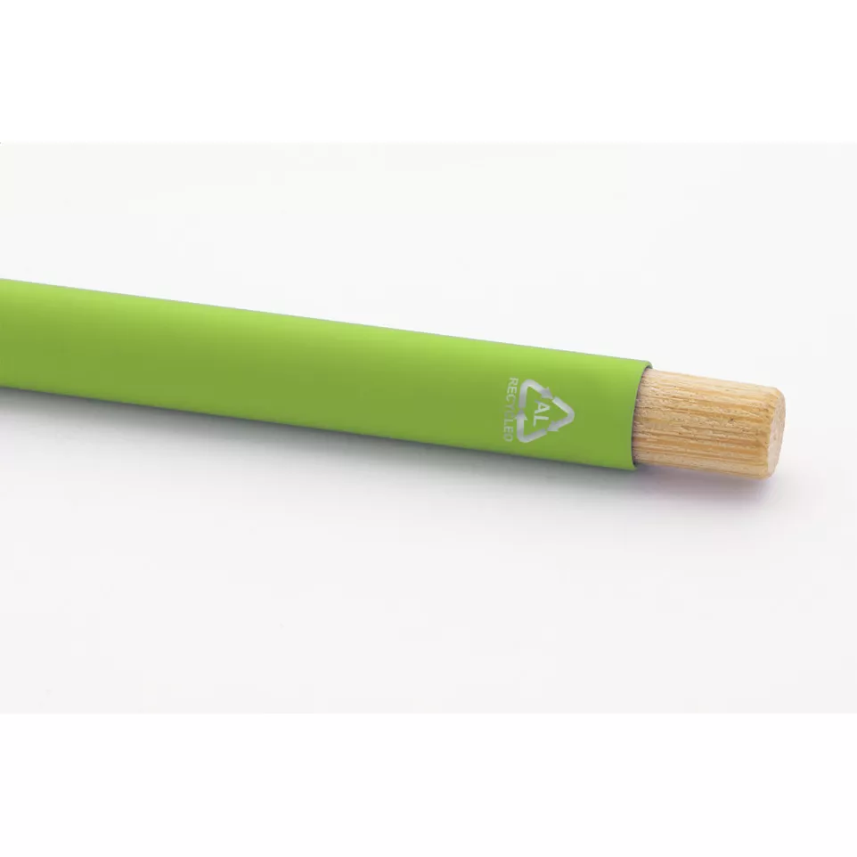 Iriboo lime groen  balpen 
