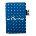 CreaFelt Card Plus wit grijs custom made creditcardhouder 