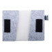 CreaFelt Card Plus blanc gris Porte-cartes de crédit 