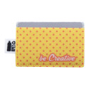 CreaFelt Card wit grijs custom made creditcardhouder 