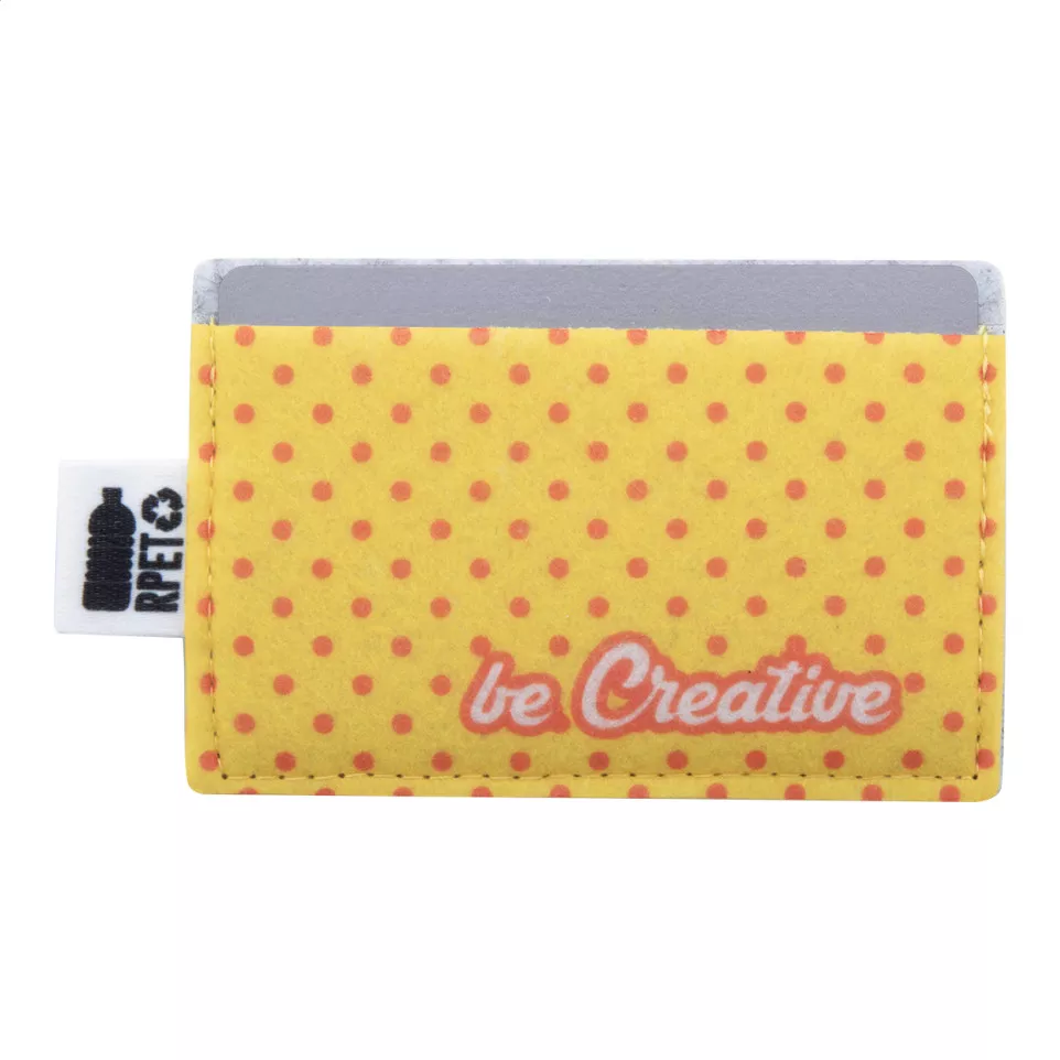 CreaFelt Card wit grijs custom made...
