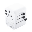 Jetsetter Plus white  travel adapter 