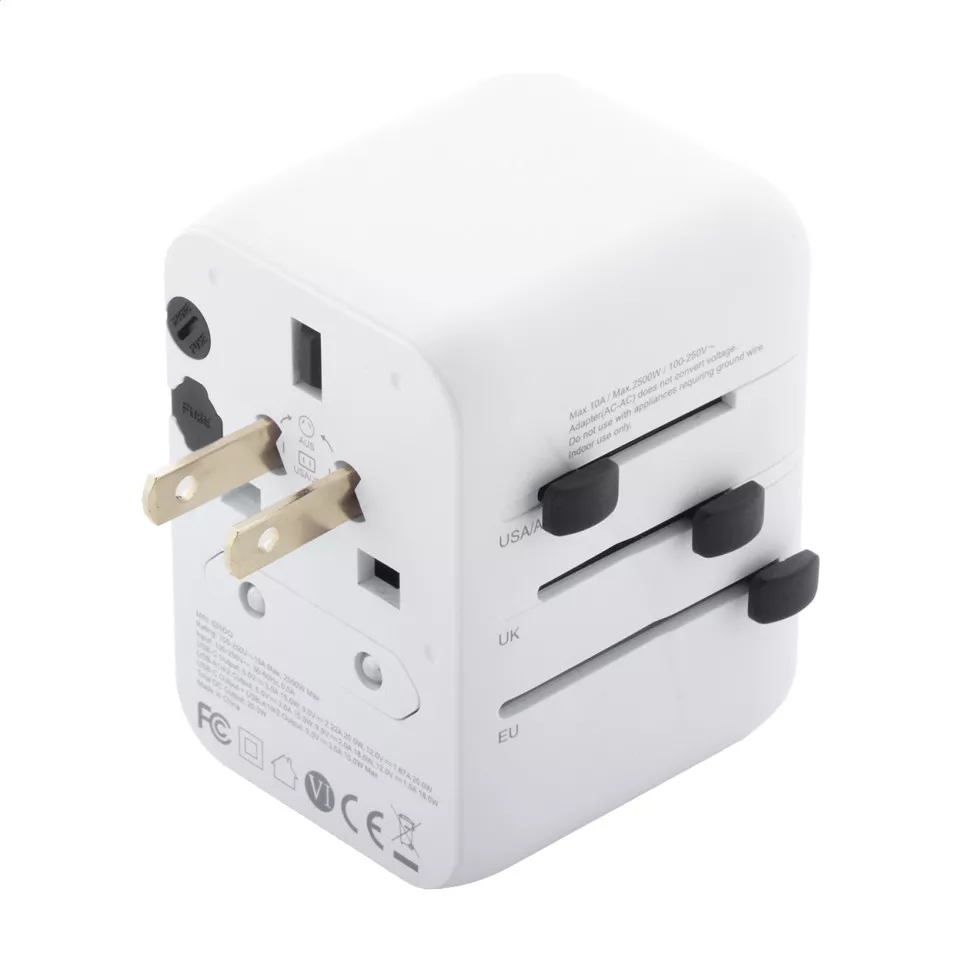 Jetsetter Plus blanc  Adaptateur...