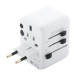 Jetsetter Plus white  travel adapter 