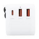 Jetsetter Plus white  travel adapter 