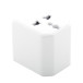 Jetsetter white  travel adapter 
