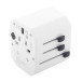 Jetsetter white  travel adapter 