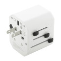 Jetsetter white  travel adapter 