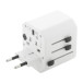 Jetsetter white  travel adapter 