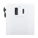 Jetsetter white  travel adapter 