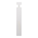 Luton white  luggage tag 