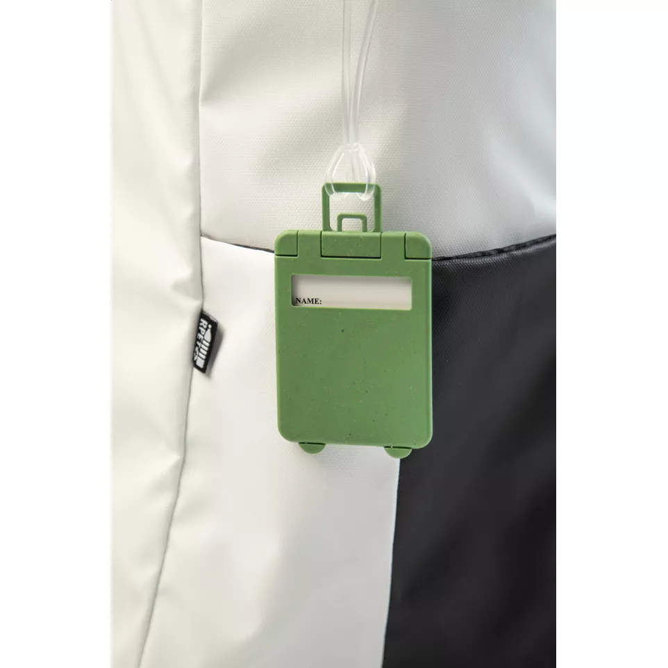 Tangerang green  luggage tag 