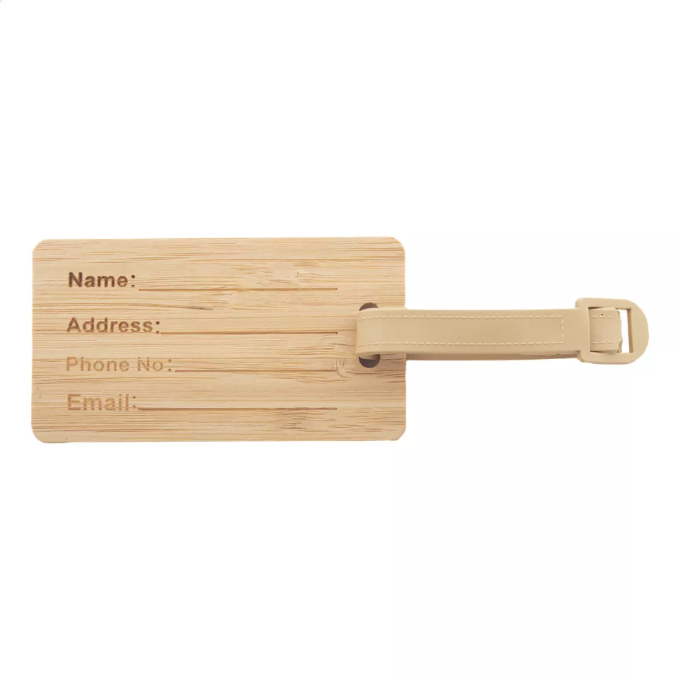 Jakarta natural  luggage tag 