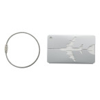 Orlando silver  luggage tag 