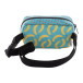 CreaWaist Compact black white custom waist bag 