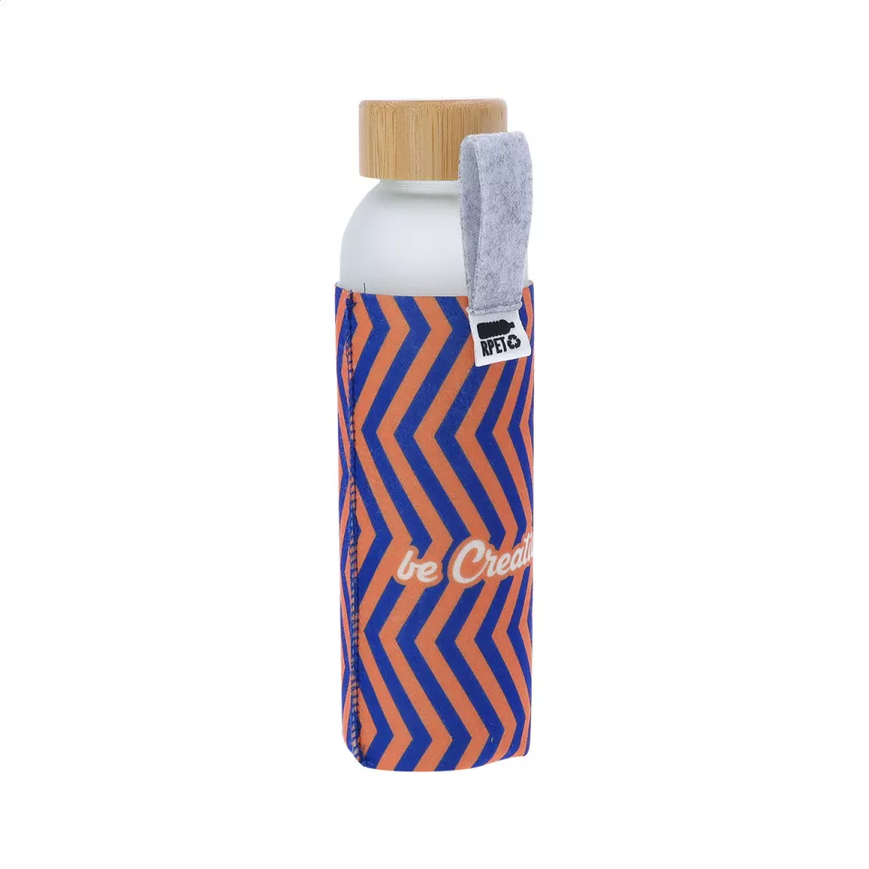 CarryFelt Glass white  glass bottle 