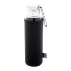 Vitrem black  recycled glass bottle 