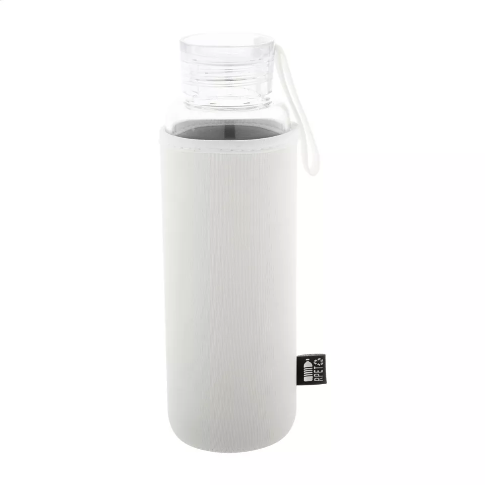 Vitrem wit  gerecyclede glazen fles 