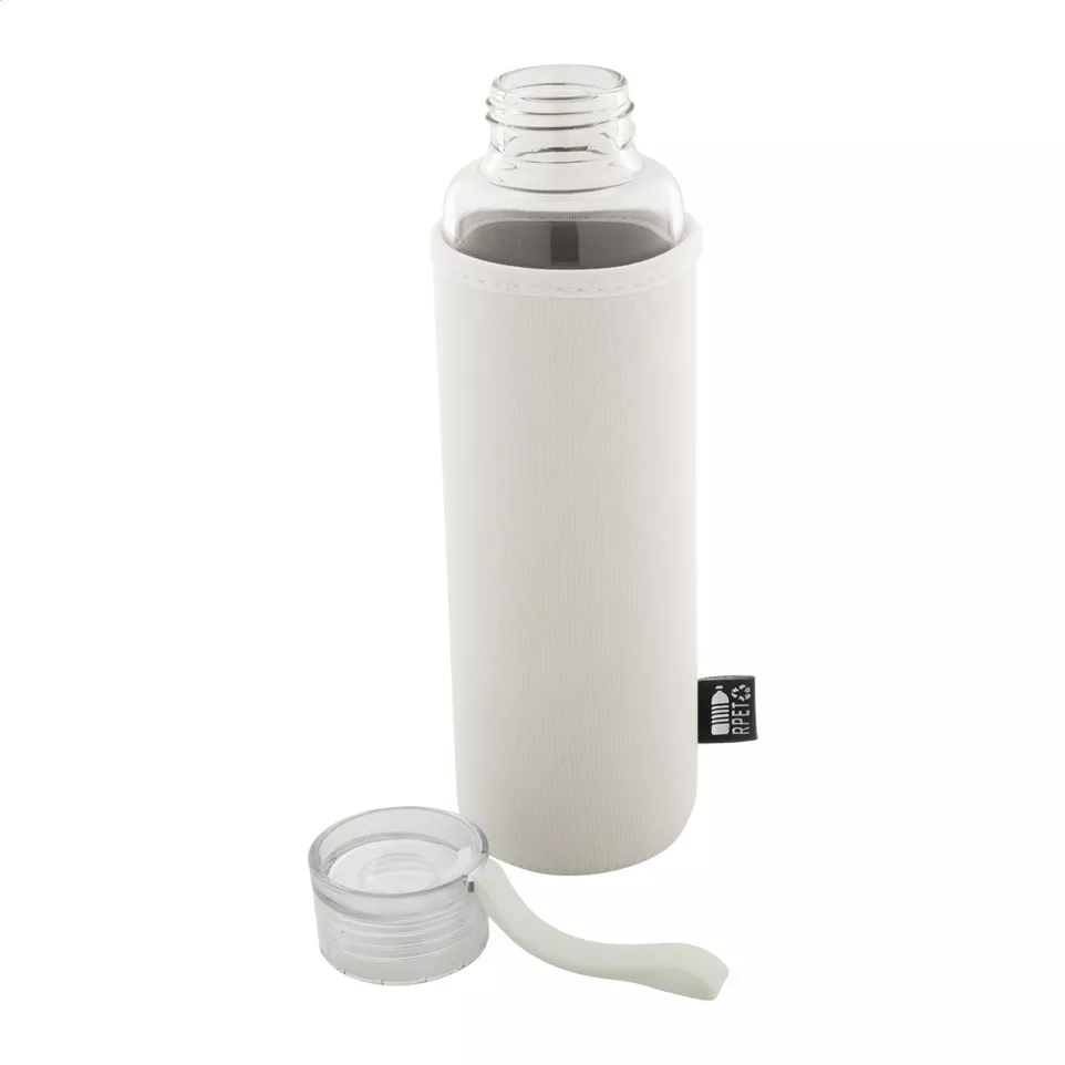 Vitrem wit  gerecyclede glazen fles 