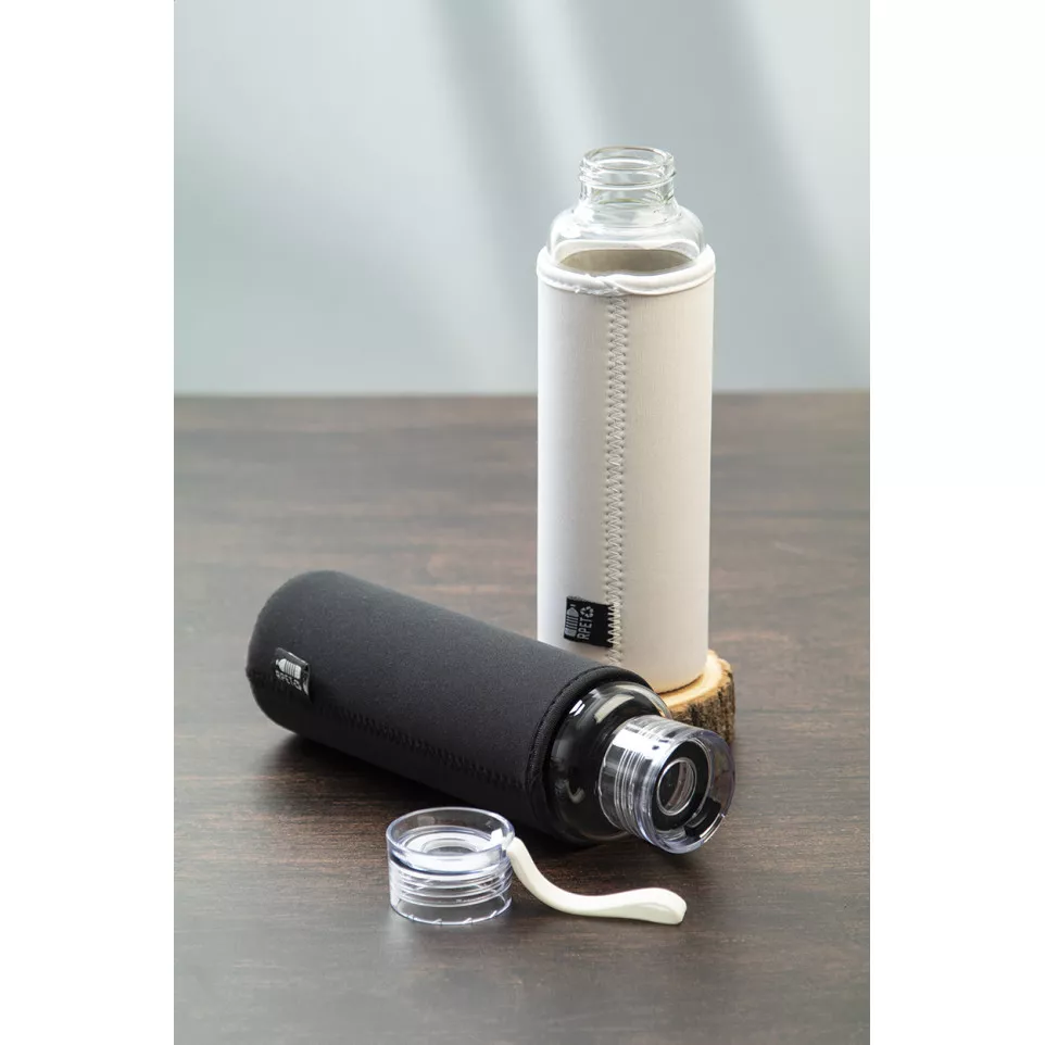 Vitrem white  recycled glass bottle 