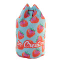 CreaDraw Ocean rouge blanc Sac marin 