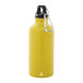 Raluto yellow  recycled aluminium bottle 