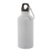 Raluto white  recycled aluminium bottle 