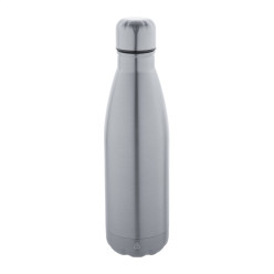 Refill silver  recycled stainless steel bottle 