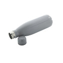 Refill silver  recycled stainless steel bottle 