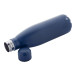 Refill dark blue  recycled stainless steel bottle 