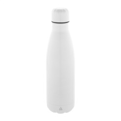 Refill blanc  Bouteille en acier inoxydable recyclé 