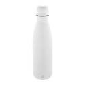Refill blanc  Bouteille en acier inoxydable recyclé 