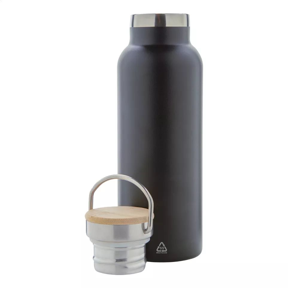 Renaslu black  insulated bottle 