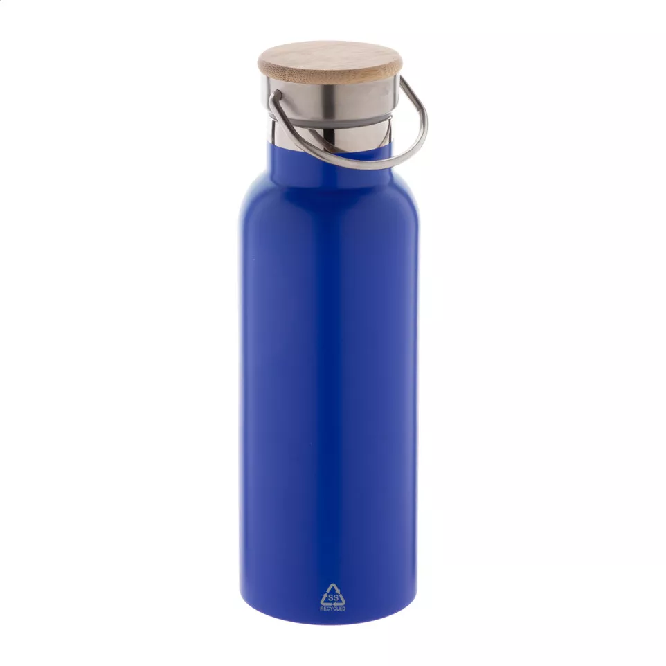 Renaslu blauw  geïsoleerde fles 