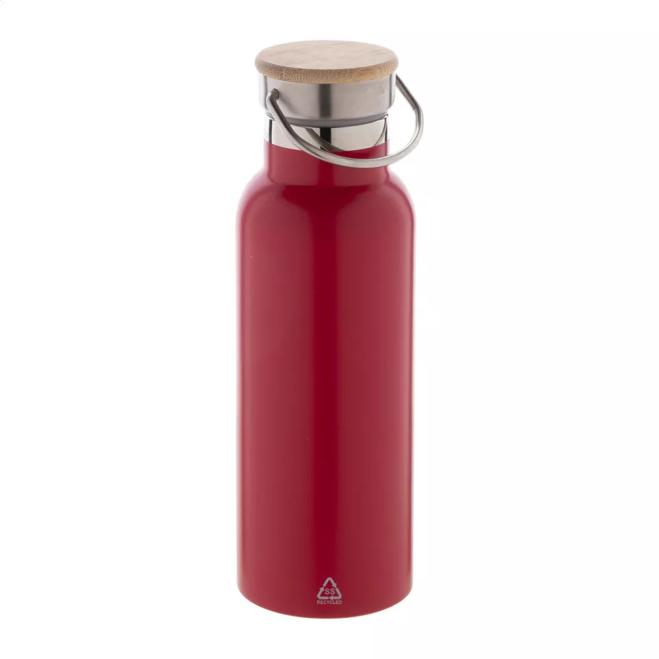 Renaslu rood  geïsoleerde fles 
