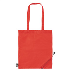 Berber rouge  sac shopping pliable en RPET 