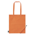 Berber orange  sac shopping pliable en RPET 