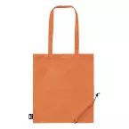 Berber orange  sac shopping pliable en RPET 