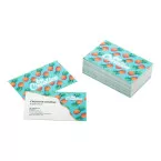 Visicard white  custom business cards 