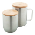 Resboo argenté  mug thermos 
