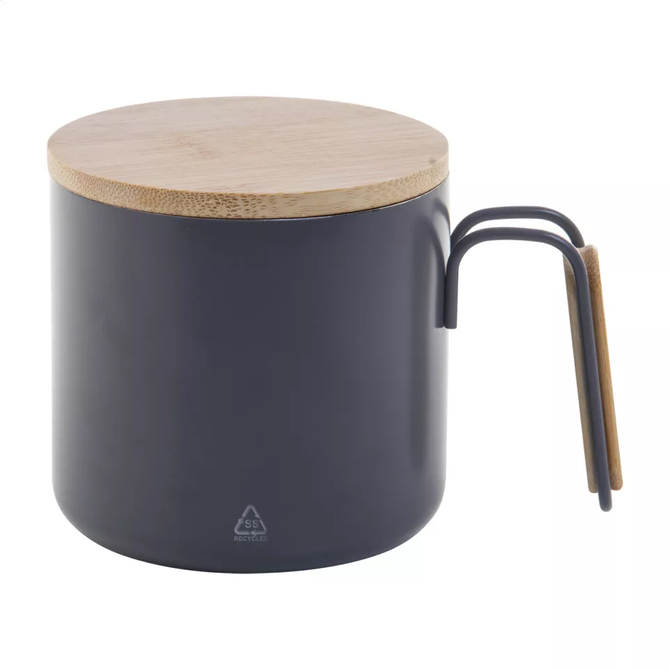 Graboo dark grey  thermo mug 