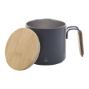 Graboo dark grey  thermo mug 