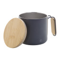 Graboo dark grey  thermo mug 