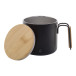 Graboo black  thermo mug 