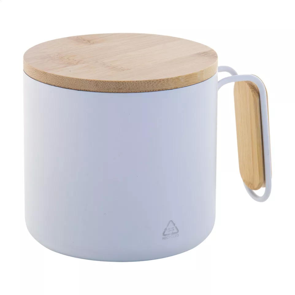 Graboo blanc  mug thermos 