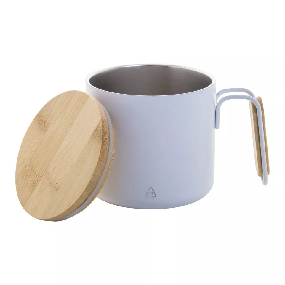 Graboo blanc  mug thermos 