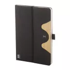 Chatom zwart  RPET draadloze oplader notebook 