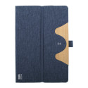 Chatom donker blauw  RPET draadloze oplader notebook 